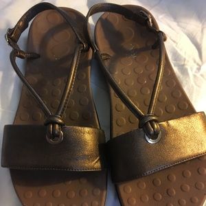 Vionic Mia Bronze Backstrap Sandal SZ 8